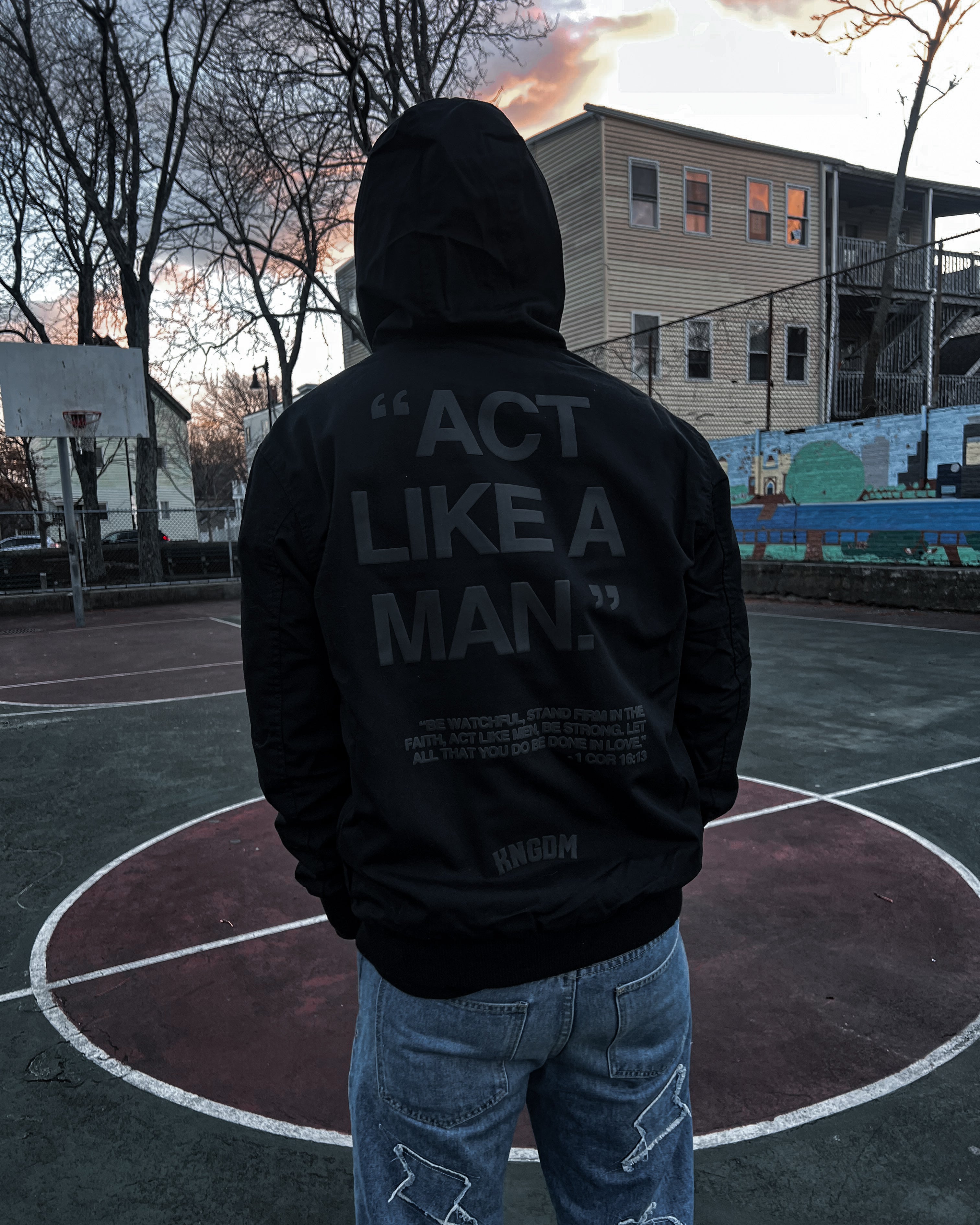"ACT LIKE A MAN" Premium Workman Jacket