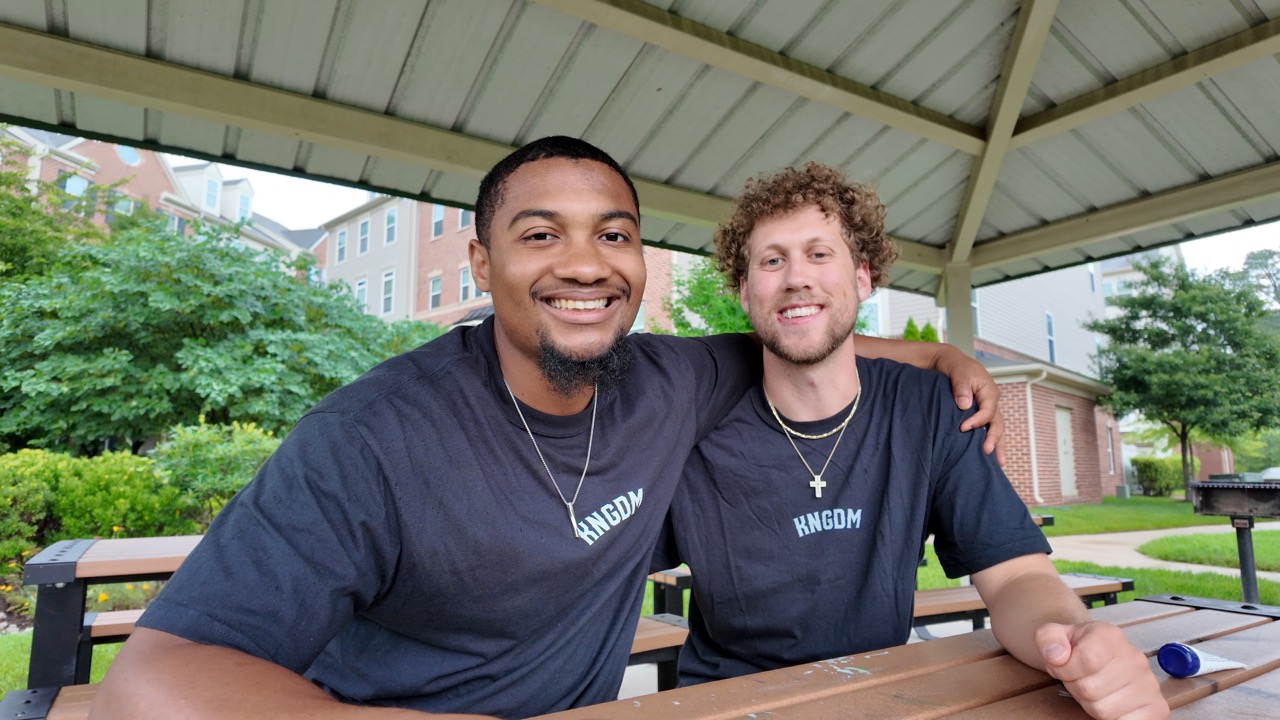 KNGDM Men co-founders Eddie Scott & Aiden Abrahamsen